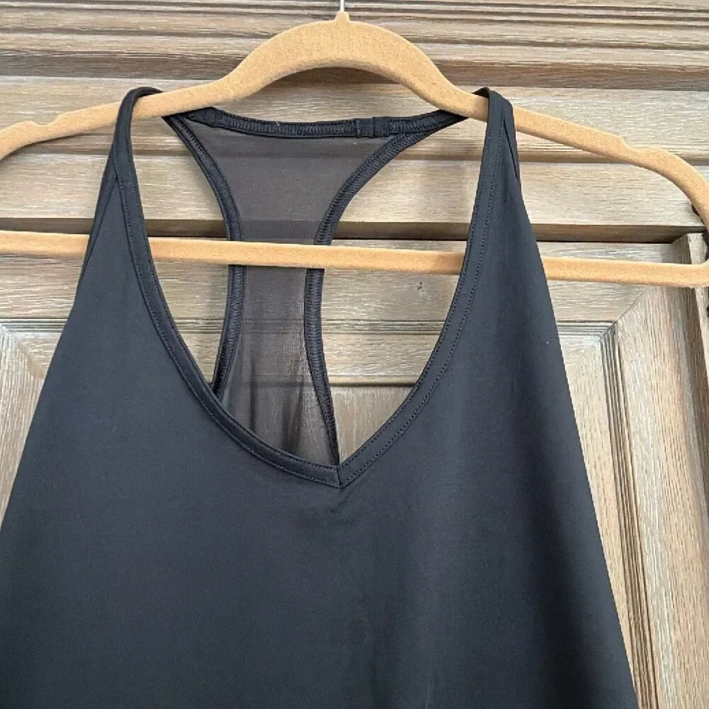 Lululemon Mesh-Back Racerback Workout Tank Top size 8